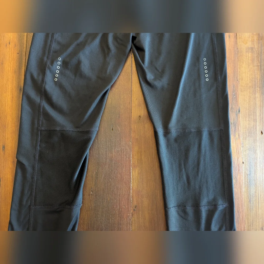 Nike Dri-fit Small Women Cropped Leggings Women's Black‎ With Drawstring